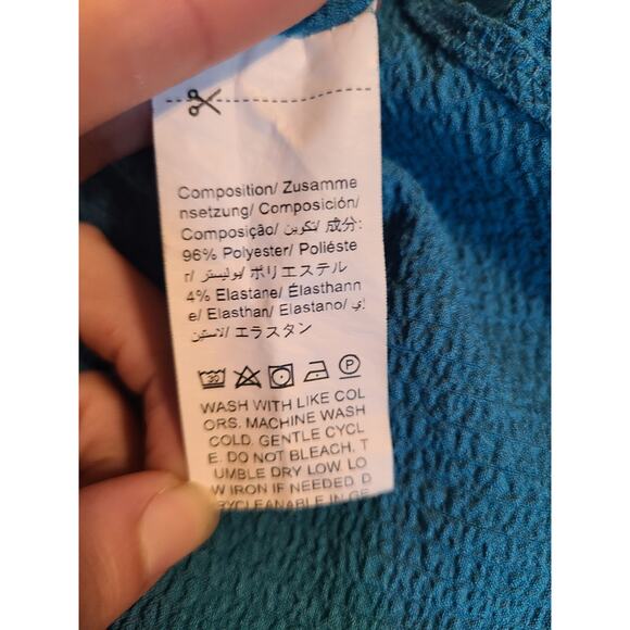 Shein 0x women's teal romper - Picture 6 of 7